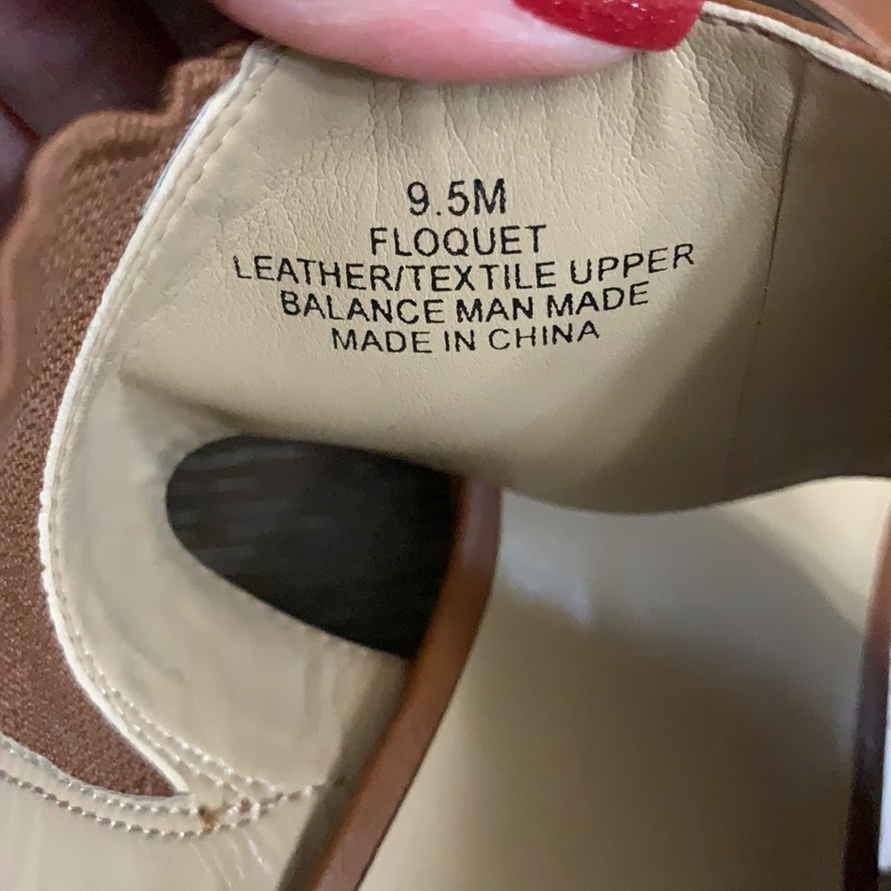 Karl Lagerfeld Paris Floquet brown strappy leather sandal heels Size 9.5M - Picture 15 of 17
